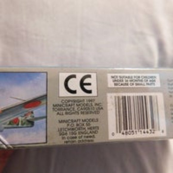 Mini-craft Model Hein K1-61 Kawasaki WWII Model Kit NEW - Picture 3 of 3